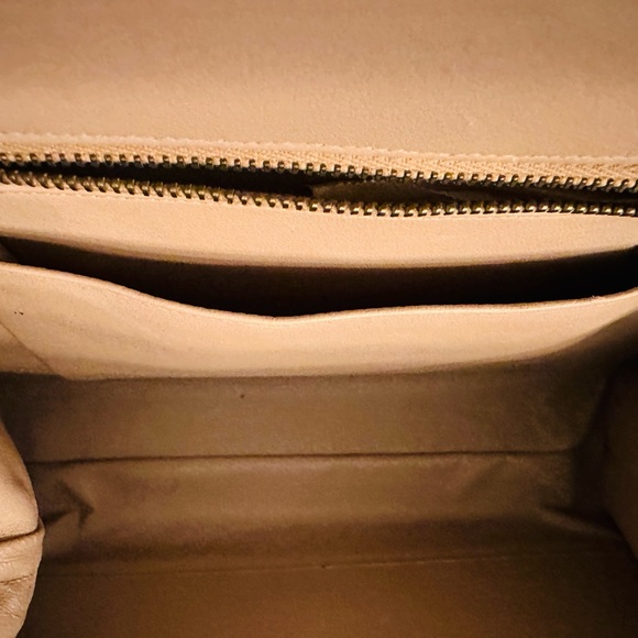 Vintage Genuine Lizard hand bag purse Brown 10"x8.5"x2.5" - Picture 8 of 8